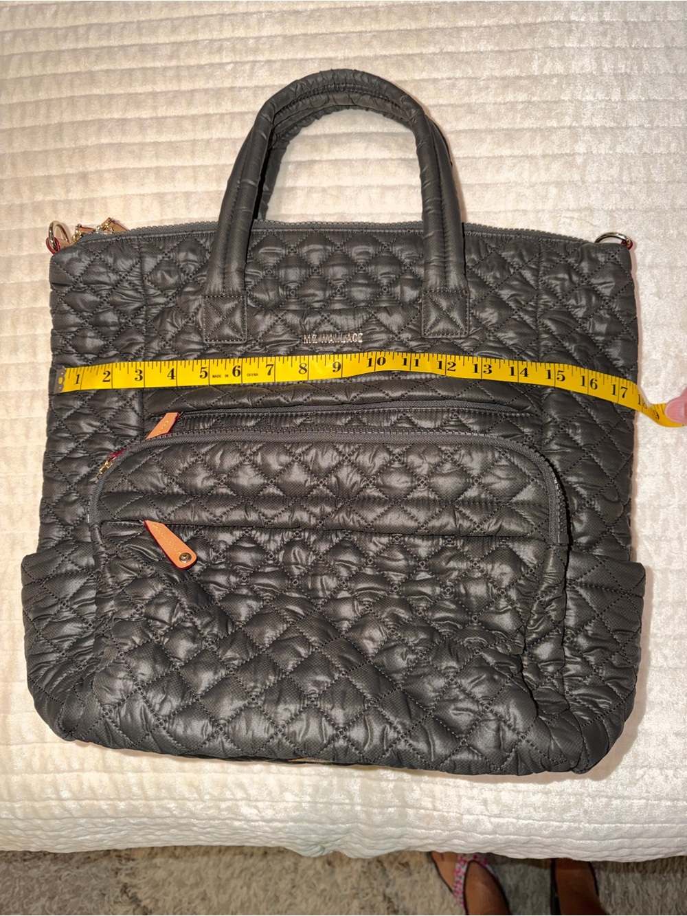 MZ Wallace Metro Utility Backpack in Magnet - Picture 12 of 16